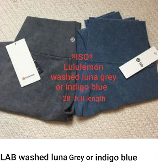 ISO **WANTED** Lululemon washed Luna sz 2